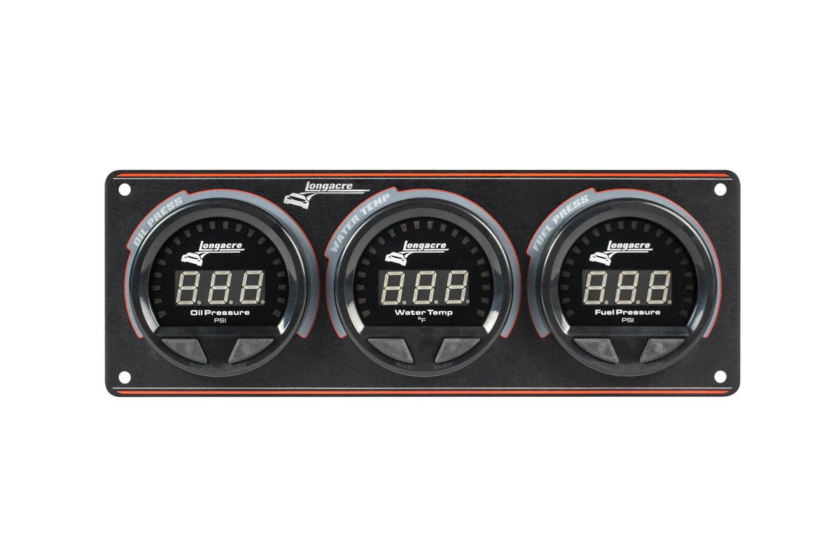 Waterproof LED 3 Gauge Panel OP/WT/FP - 5244662