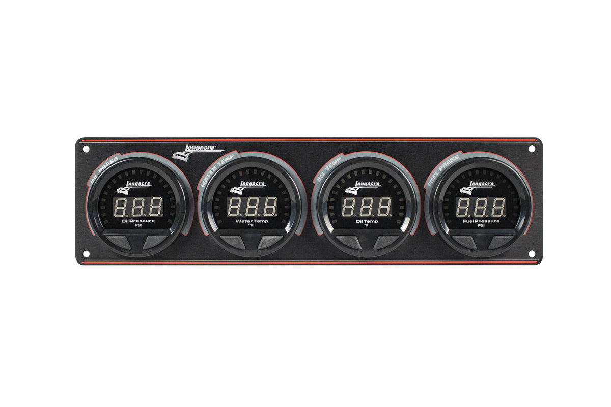 Waterproof LED 4 Gauge Panel OP/WT/OT/FP - 5244666