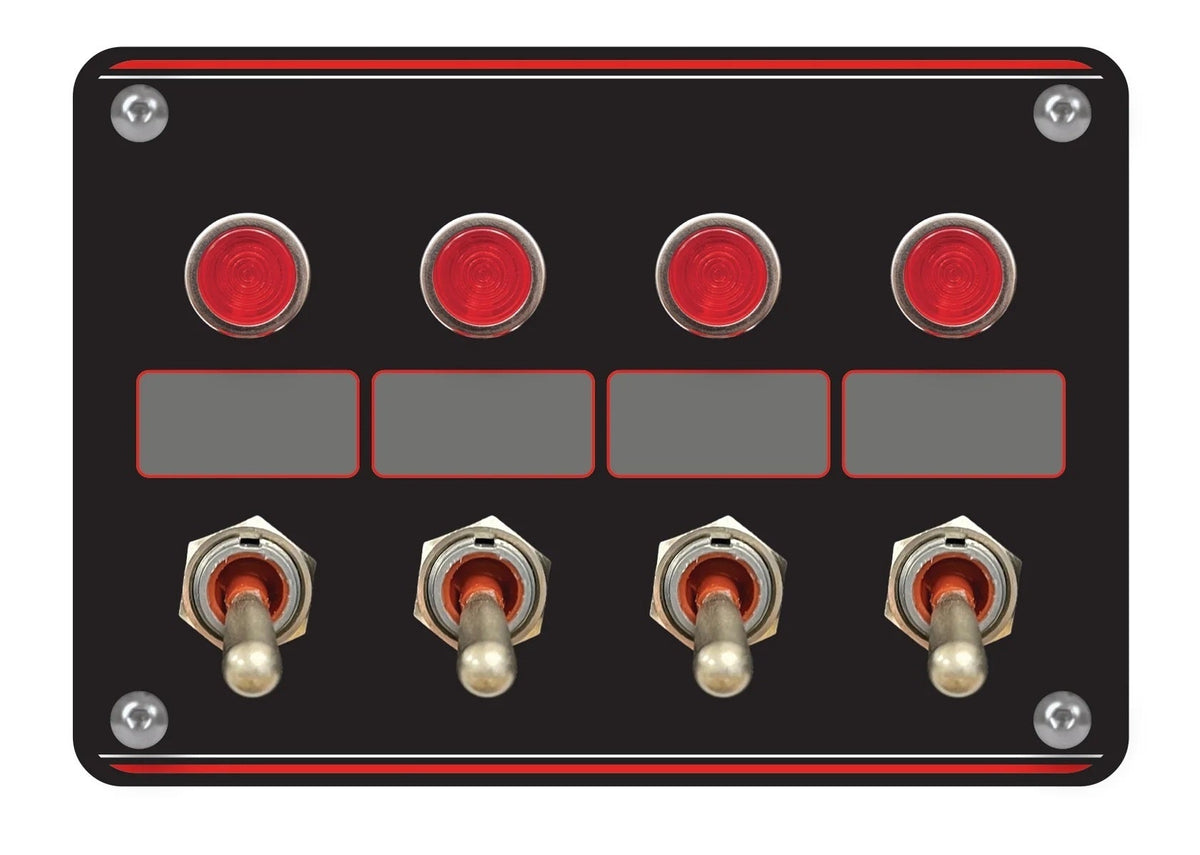 Accessory Panel Black Switch w/Pilot Light - 5248865