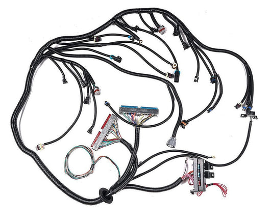 Bull Boost Performance 99-03 Vortec 4.8 5.3 6.0L Standalone LS Wiring Harness 4L60E DBC Cable PCM...