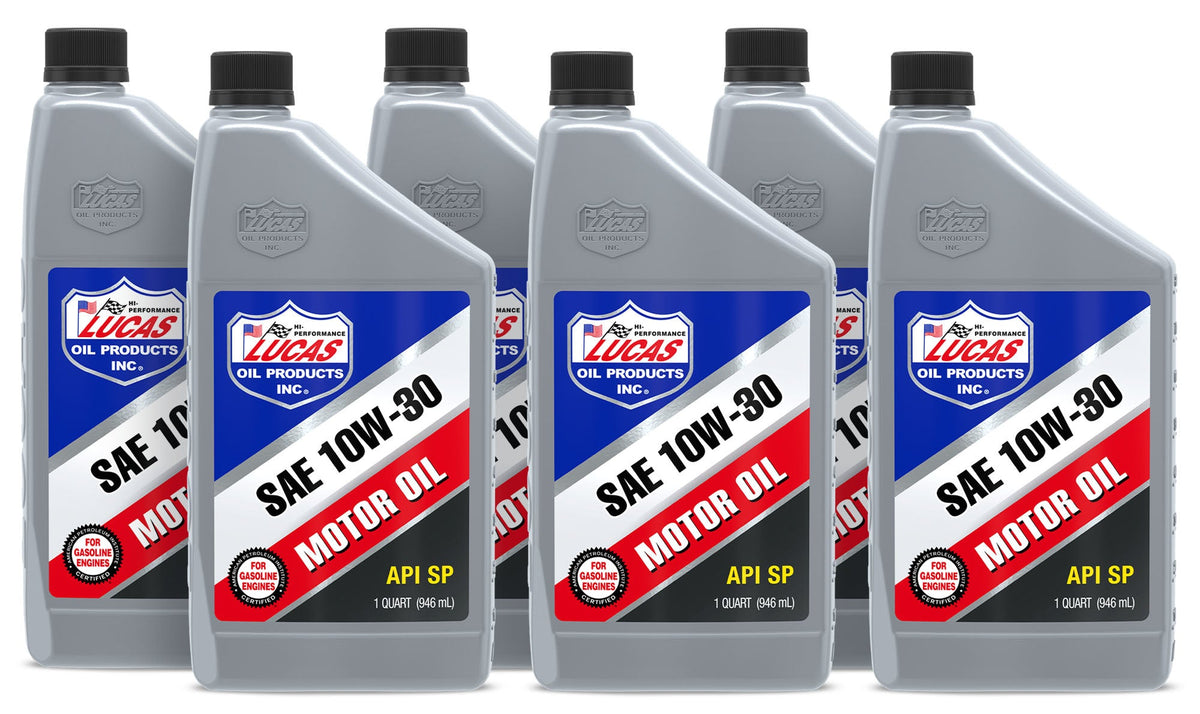 SAE 10w30 Motor Oil 6x1 Quart - 10276