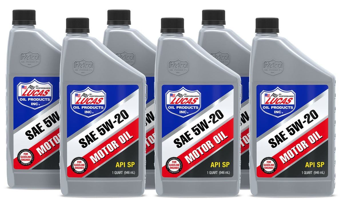 SAE 5w20 Motor Oil 6x1 Quart - 10516