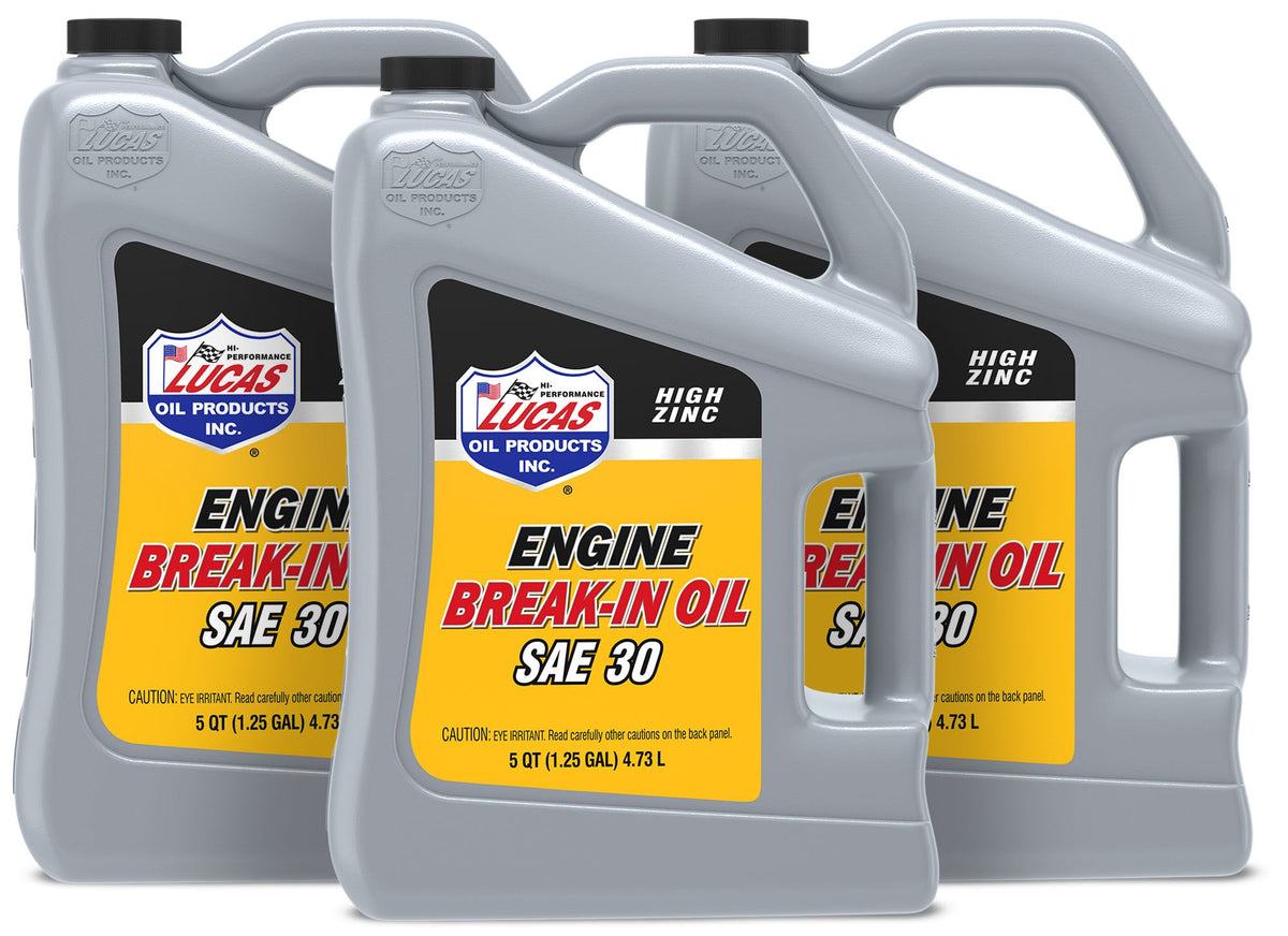 SAE 30 Break-In Oil Case 3 x 5 Quart Bottle - 10631