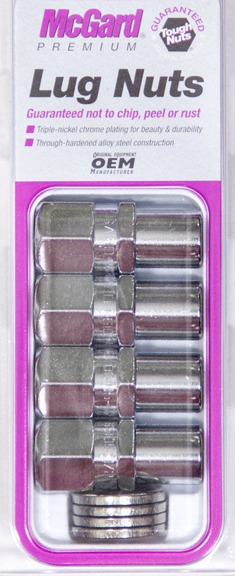 Lug Nut 7/16 Std Shank Racing - 61006