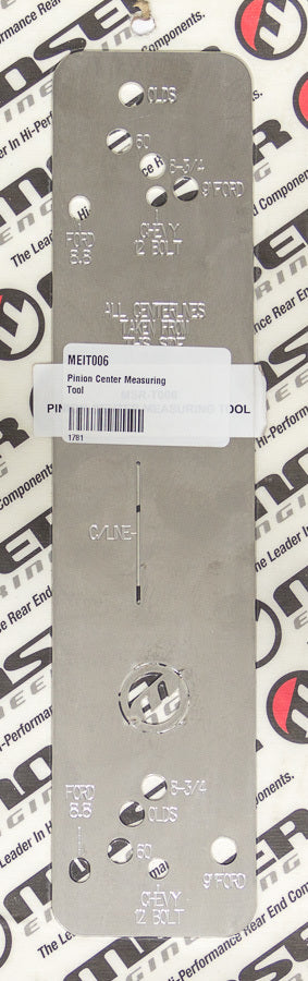 Pinion Center Measuring Tool - T006