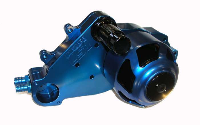 SBC LS1 Billet Electric W/P - Blue - WP319B