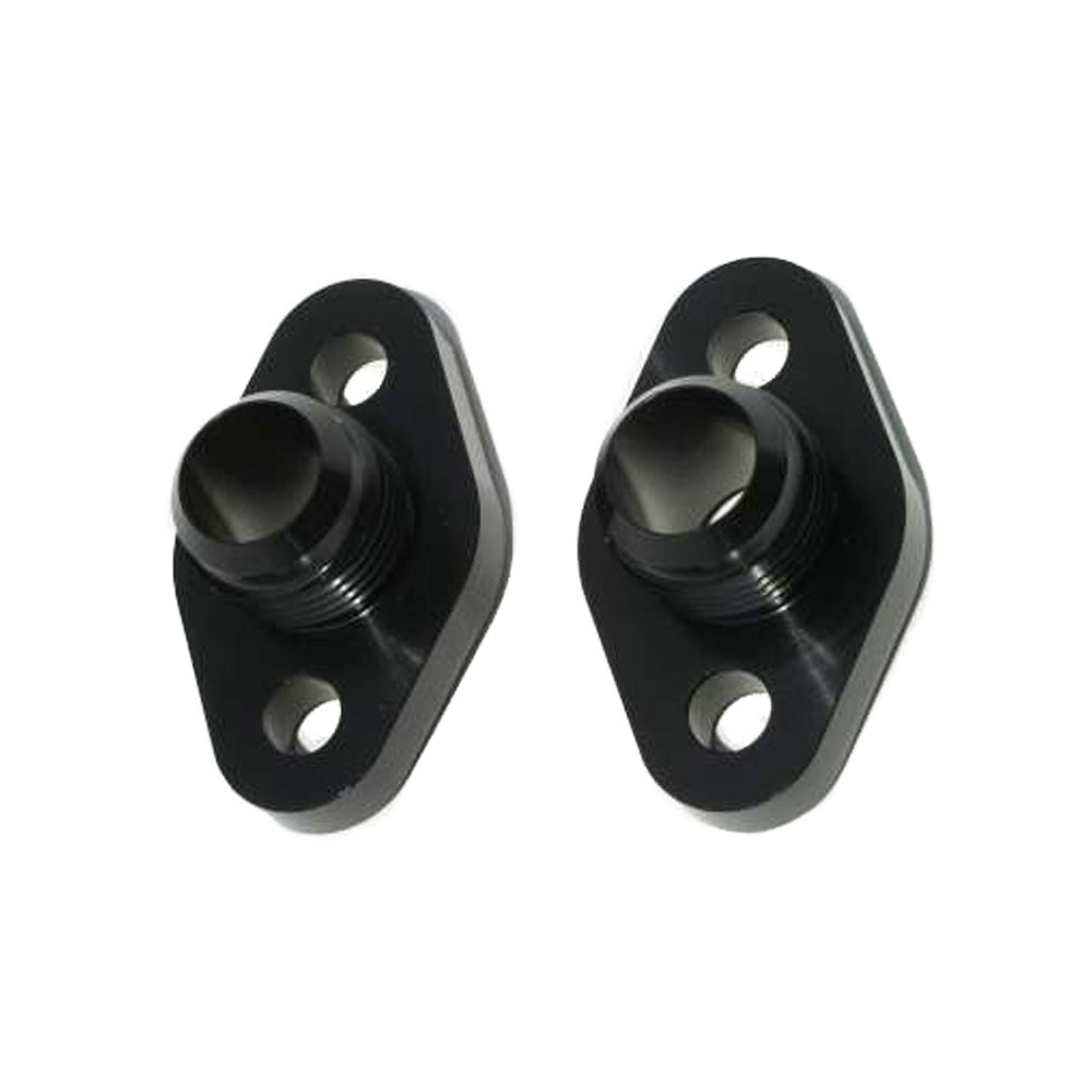SBC #12 Water Pump Port Adapters - Black (2pk) - WP8112ANS