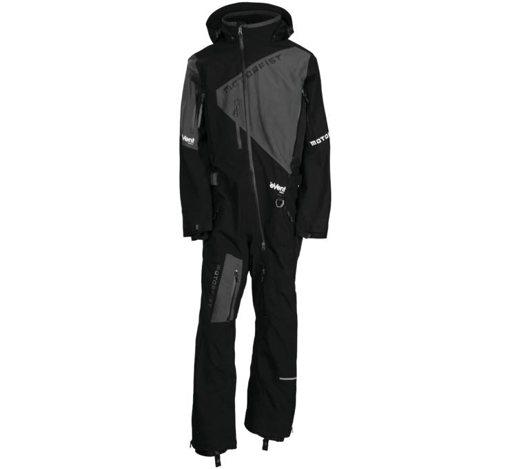 Motorfist Blitz II Suit - MF20A-M8-s - Black/Gray - Small