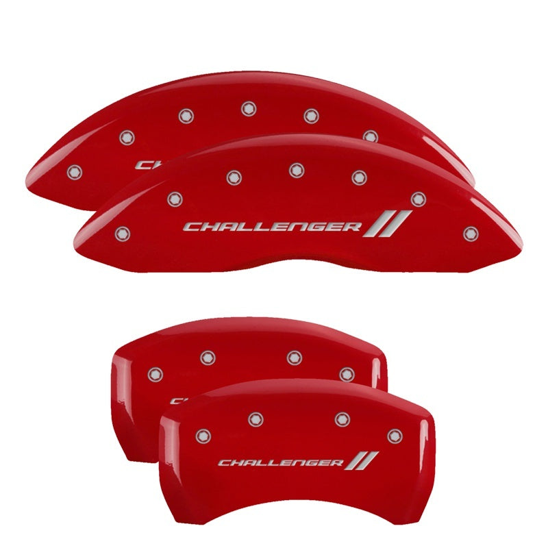 15-17 Dodge Challenger Caliper Covers Red - 12162SCL1RD