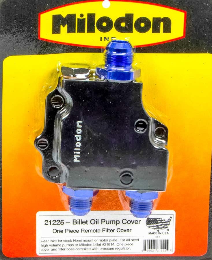 Billet Hemi Remote Pump Cover - 21225