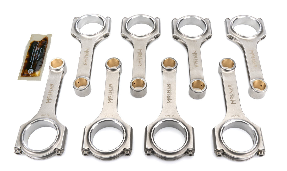 6.200 H-Beam Rod Set LS Power Adder Series - CH6200NLBLST8A