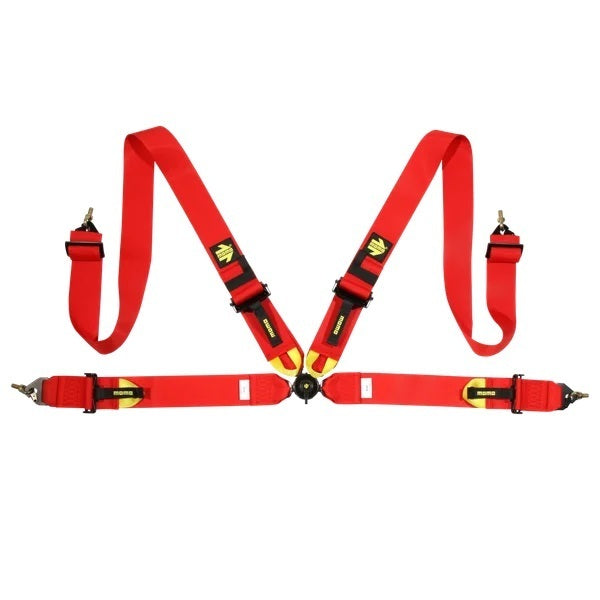 Corsa Harness 4 Point 3x3 Red Clip in Cam - M040303RD