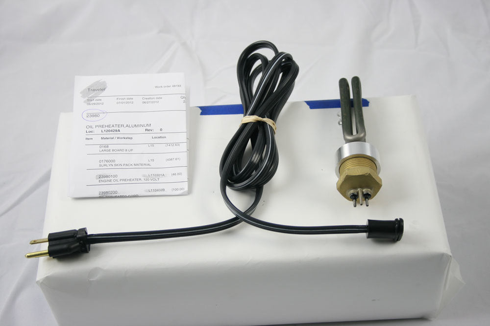 Oil Preheater Aluminum - 23980