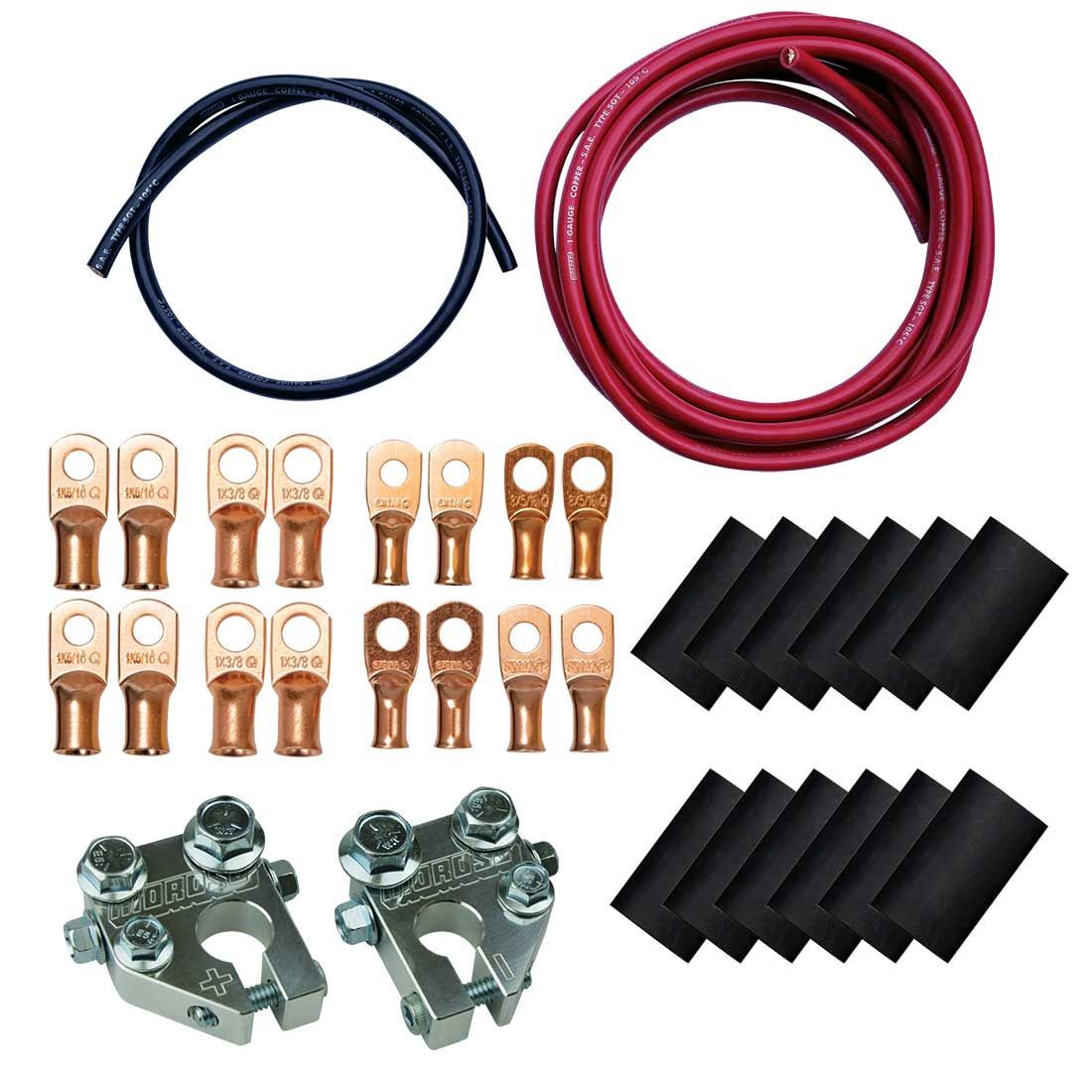 Remote Battery Cable Kit w/Pos & Neg Wire - 74030