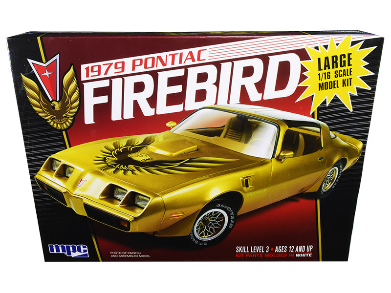 Skill 3 Model Kit 1979 Pontiac Firebird 1/16 Scale Model by MPC free shipping USA