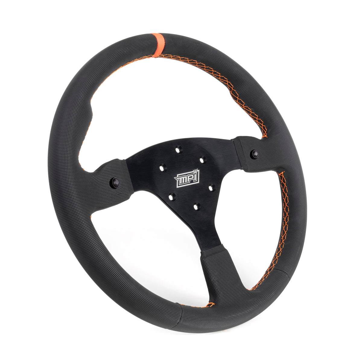 Off Road Steering Wheel 14in Flat Suede - MPIF142BPX