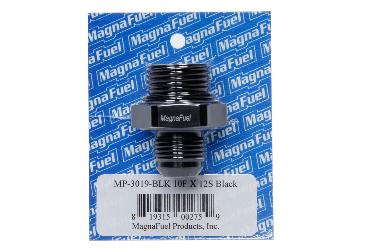 #10an Flare to #12an Port Fitting Str. Black - MP3019BLK