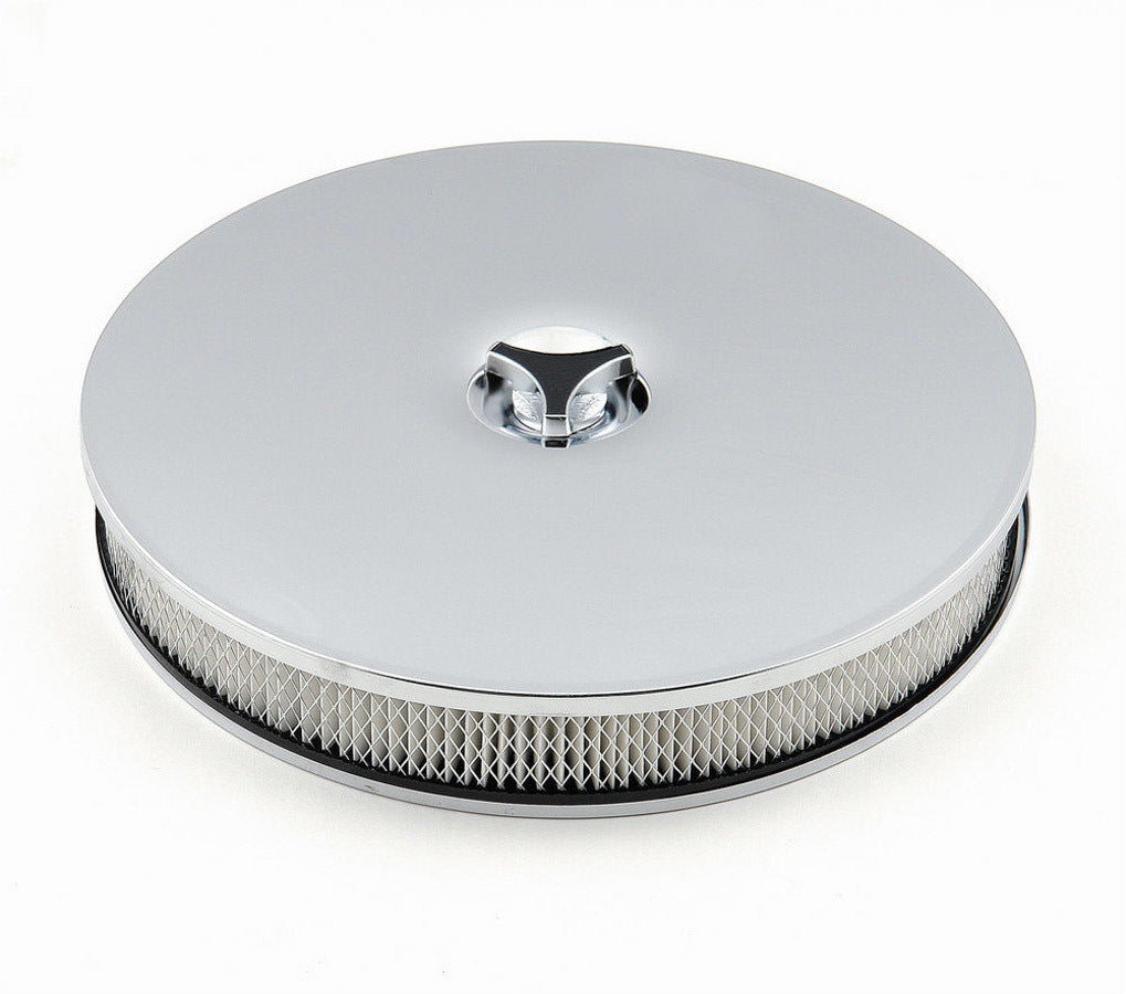 14in Chrome Air Cleaner - 4339