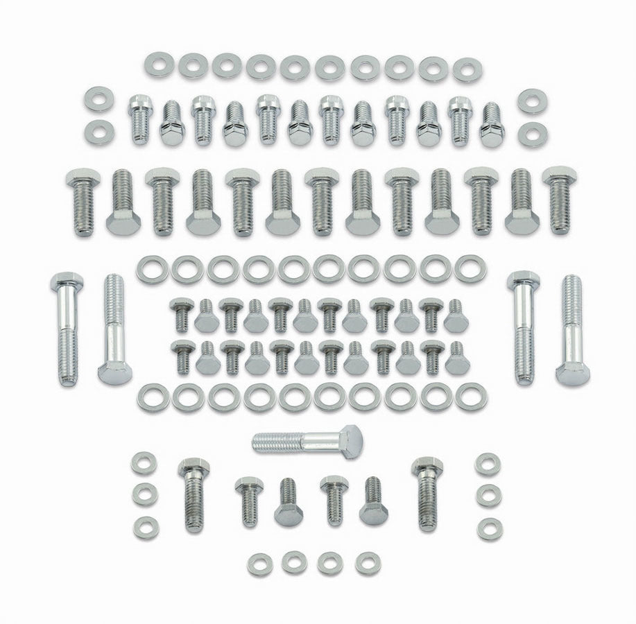 Chrome Dlx Hdw Kit Small Block Chevy - 5001