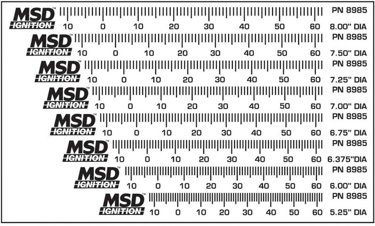 Timing Tape Kit - Universal (8) - 8985