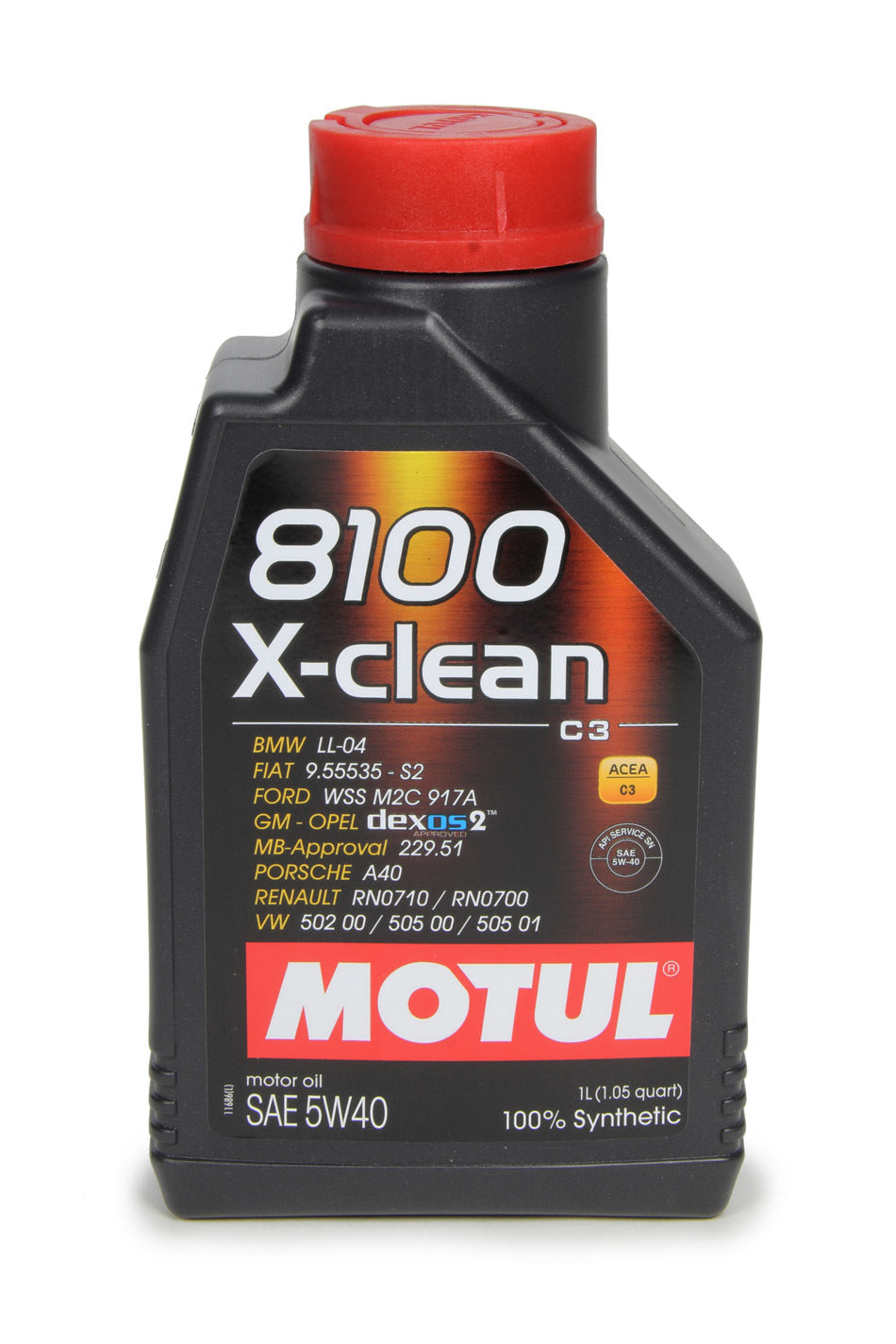 8100 X-Clean 5w40 Oil 1 Liter Dexos2 - MTL102786