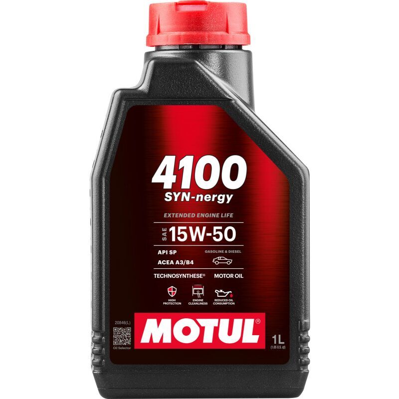 4100 Power 15w50 Oil 1 Liter - MTL113161