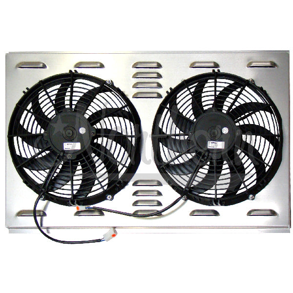 Dual 12in Fans w/Shroud - Z40004