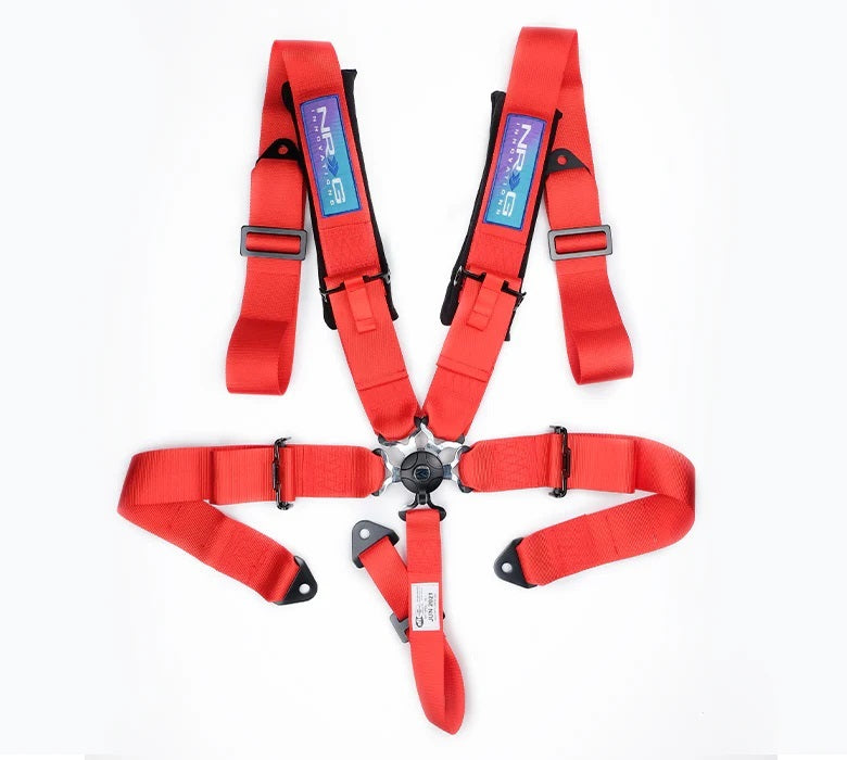 Harness 5-POINT Camlock Red 3I - SBHB6PCRD