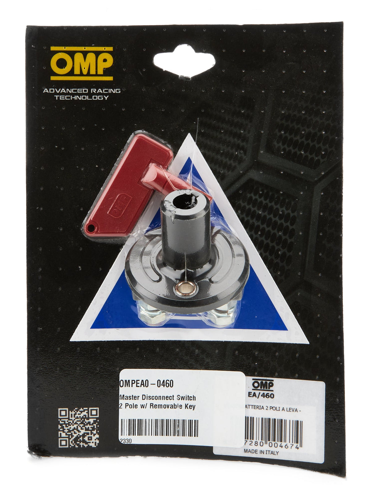 Master Disconnect Switch 2 Pole w/ Removable Key - EA00460