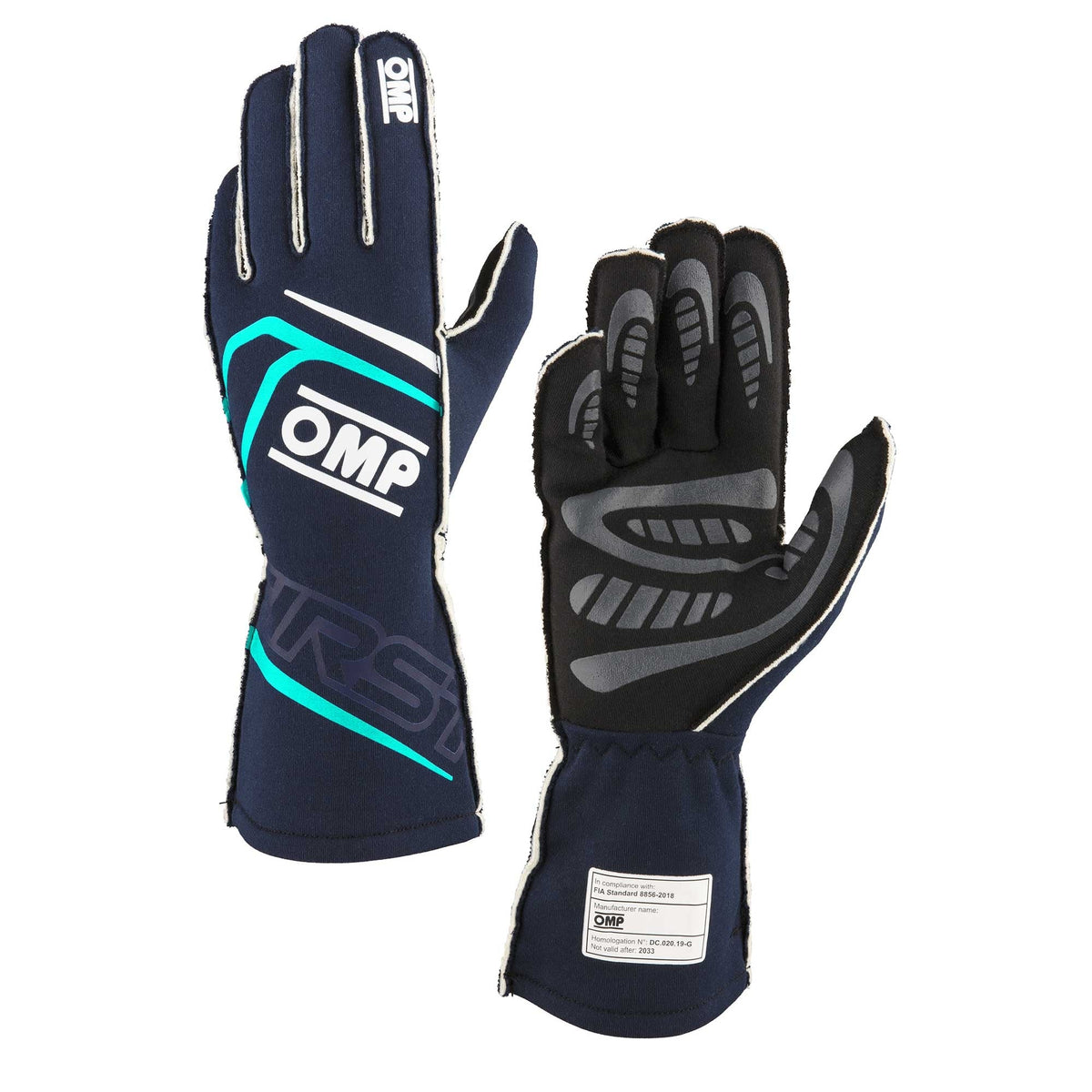 First Gloves Fia 8856-20 18 MY2025 Navy Blue / Ti - IB00776B01248M