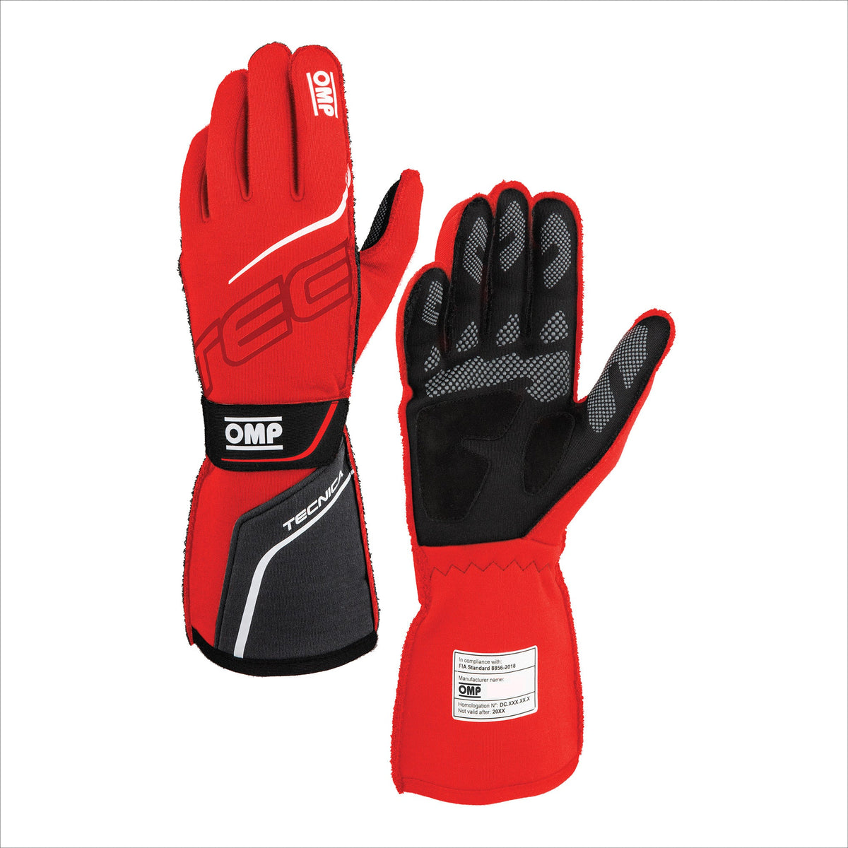 Tecnica Gloves Fia 8856- 2018 Red / Black Sz. XL - IB00779A01060XL