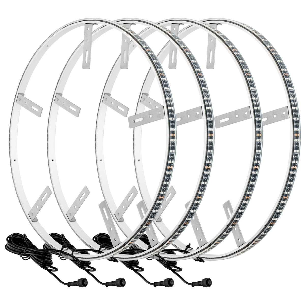 LED Light Wheel Rings White - 4228001