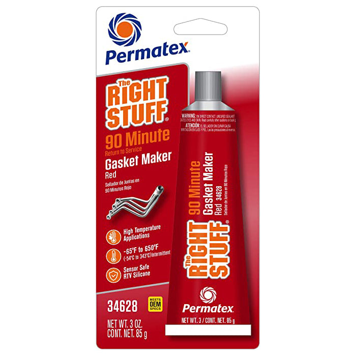 Right Stuff 90 Minute Red 3oz Tube - 34628