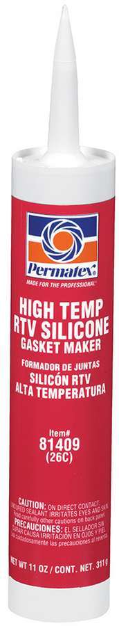 Hi-Temp RTV Silicone Red 11oz Cartridge - 81409