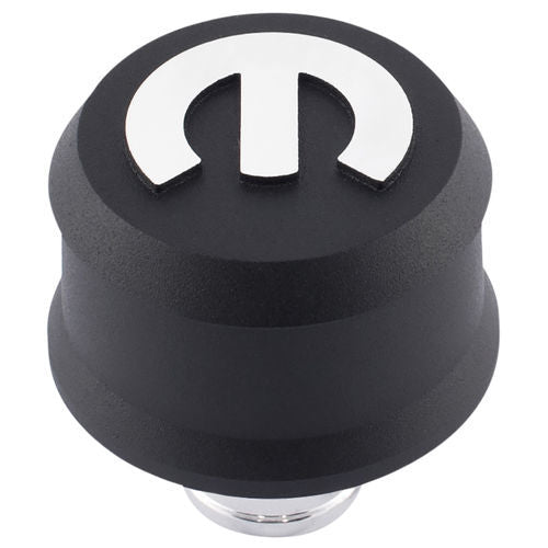 MOPAR Emblem Slant Edge Breather Cap Black Crink - 440440
