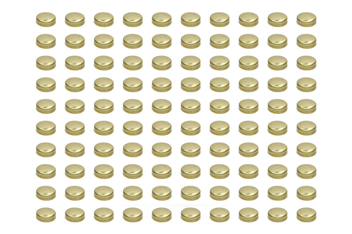 Freeze Plug Brass 100 Pieces - EPC41B100