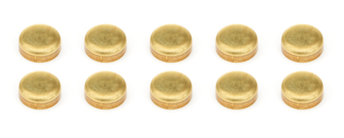 Expansion Plugs 10pk - Brass 1-3/8 Dia - EPC80B10