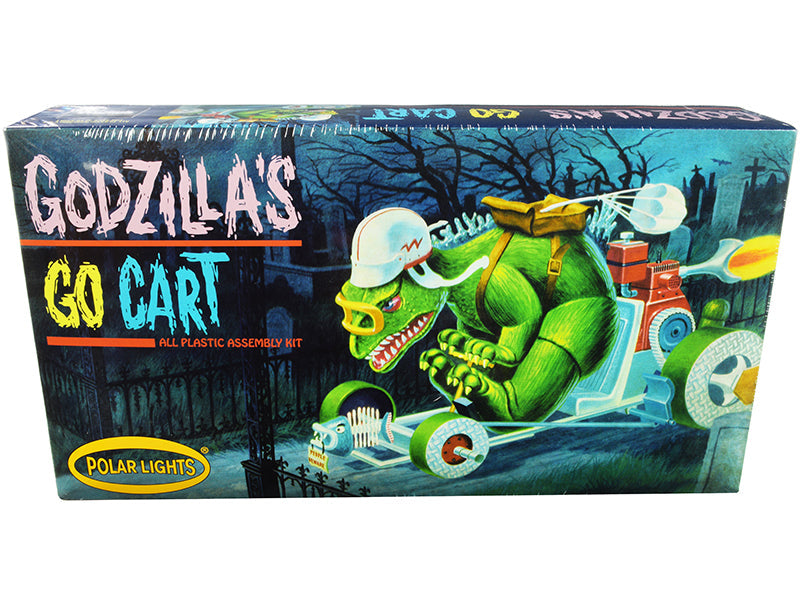 Skill 2 Model Kit Godzilla's Go Cart Model Kit by Polar Lights free shipping USA