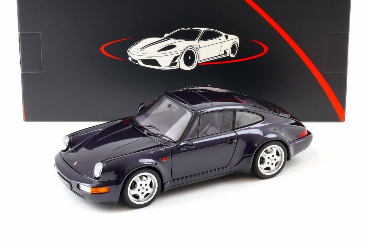 Norev 1993 Porsche 911 964 Carrera 4 WTL 30 Jahre Viola Metallic 1:18