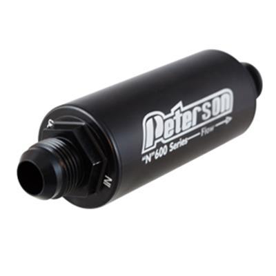 Fuel Filter -8an 100 Micro Black - 090621