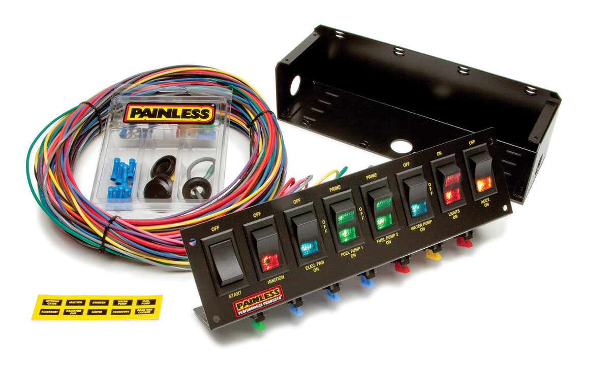 Lighted SWITCHES-8 Circuits - 50303