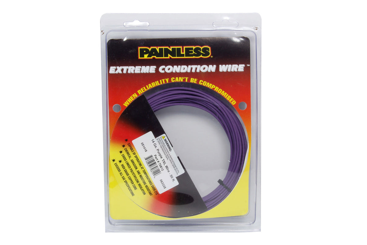 14 Gauge Purple TXL Wire 50 Ft. - 70812
