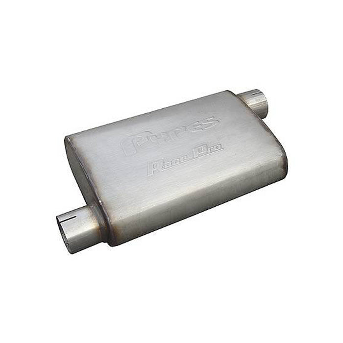 Muffler Stainless 3IN Offset - MVR16