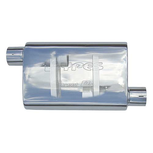 Muffler Stainless 3IN Offset In/Out - MVS16