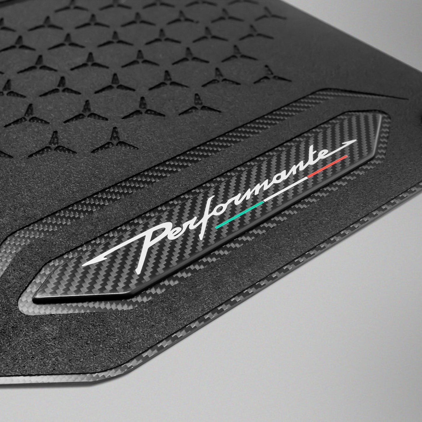 T1 Carbon Fiber Floor Mats for Lamborghini Huracan Performante – Matte Carbon