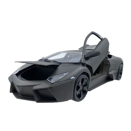 STM Diecast Bburago 2007 Lamborghini Reventon Motorshow Francoforte Matte Dark Grey Metallic 1:18...