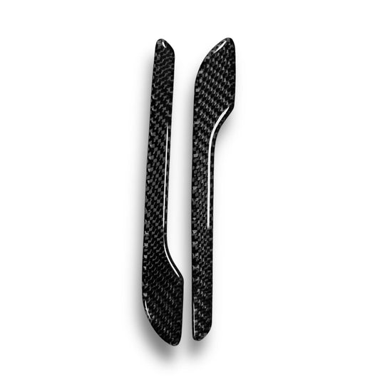 Palenon Performance Tesla Model 3/Y Model X/S Carbon Fiber Door Handle Sticker | - View 2