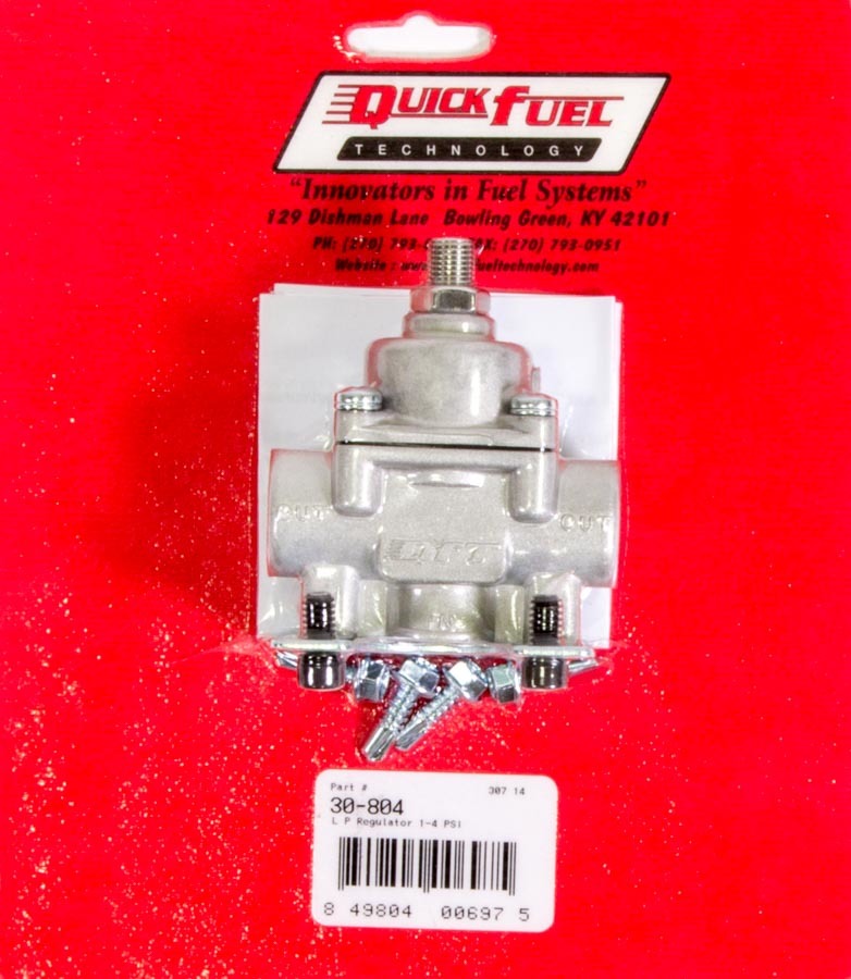 Fuel Pressure Regulator - 1-4psi - 30804QFT