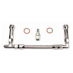 Stainless Fuel Line 6AN Silver - 346000SS