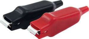 Alligator Clamps Red & Black (Pair) - 50435